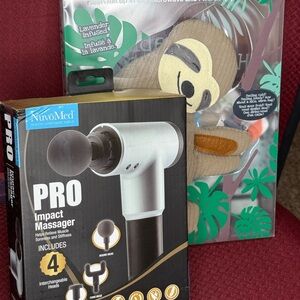 NuvoMed Pro Impact Massager with Interchangeable Heads